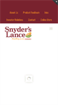 Mobile Screenshot of ir.snyderslance.com
